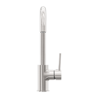 Dolce Kitchen Mixer Gooseneck Brushed Nickel