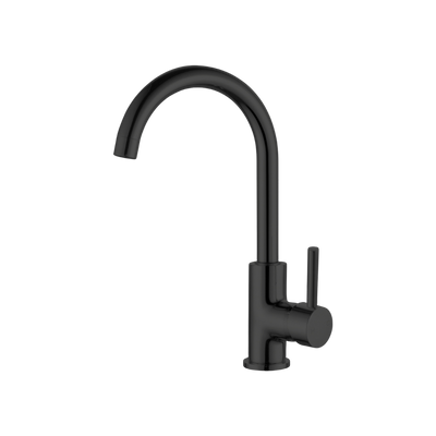 Nero Dolce Kitchen Mixer Gooseneck Matte Black