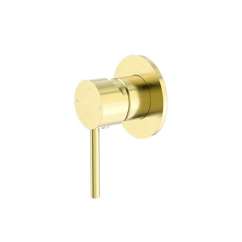 Dolce Shower Mixer Brushed Gold