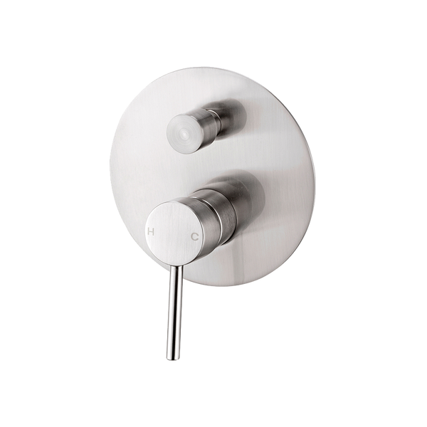 Nero Dolce Shower Mixer with Divertor Brushed Nickel