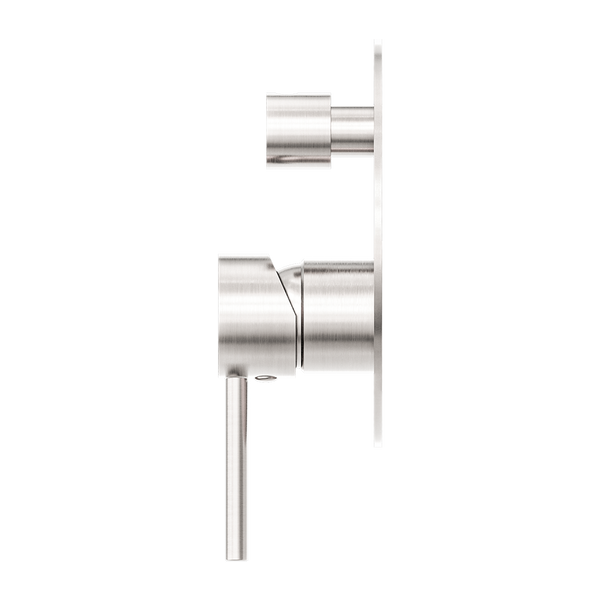 Nero Dolce Shower Mixer with Divertor Brushed Nickel