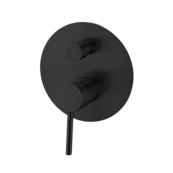 Nero Dolce Shower Mixer with Divertor Matte Black