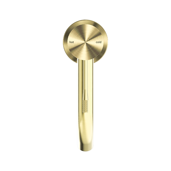 Nero Opal Basin Mixer Brushed Gold