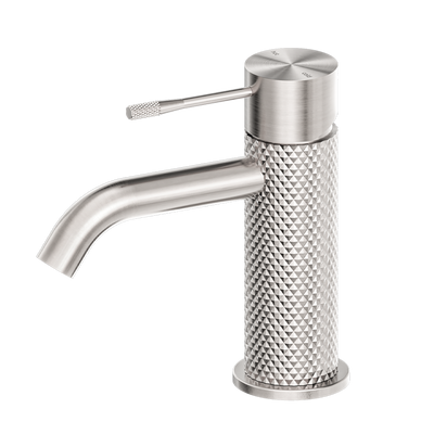Nero Opal Basin Mixer Brushed Nickel