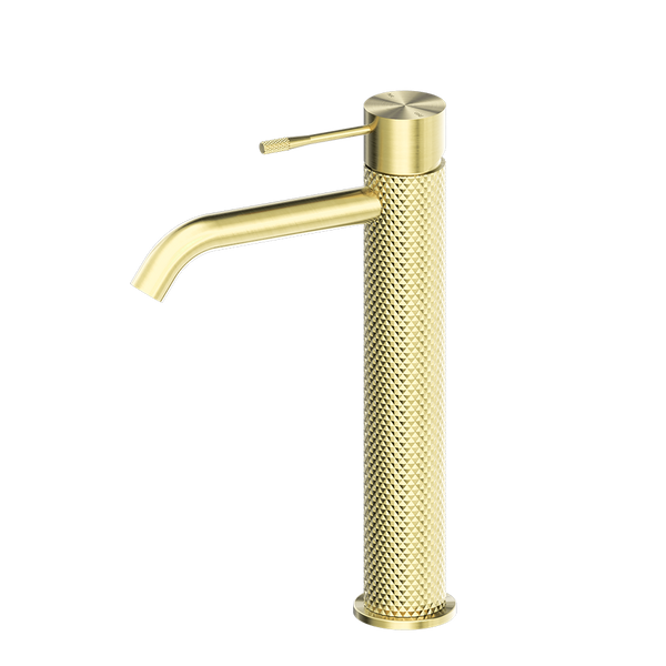 Nero Opal Tall Basin Mixer Brushed Gold