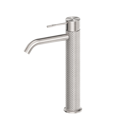 Opal Tall Basin Mixer Brushed Nickel