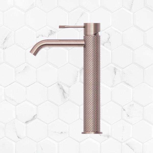 Nero Opal Tall Basin Mixer Brushed Bronze