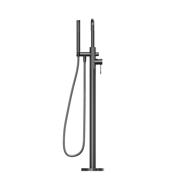 Nero Opal Free Standing Bath Mixer with Hand Shower Graphite