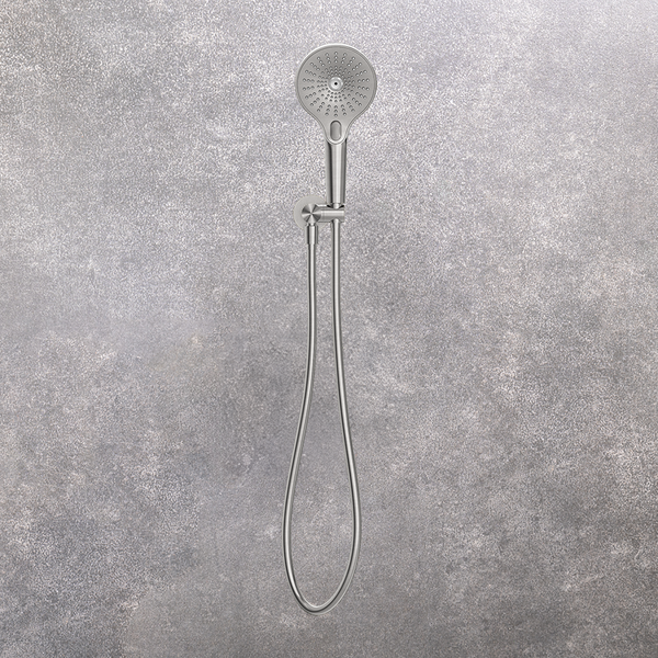 Nero Opal Shower Bracket Brushed Nickel