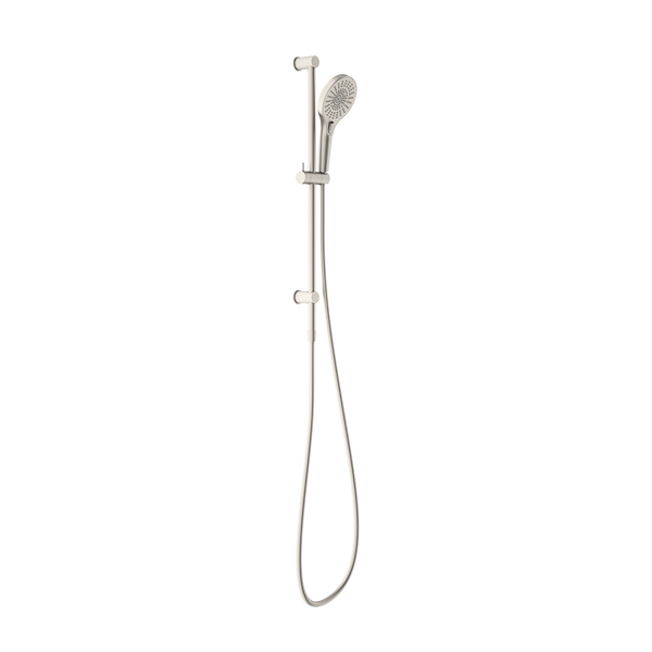 Nero Opal Rail Shower Brushed Nickel