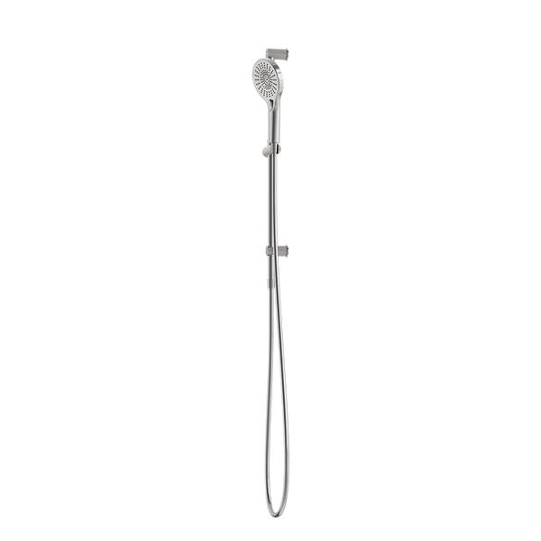 Nero Opal Rail Shower Brushed Nickel