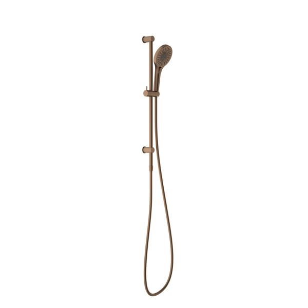 Nero Opal Shower Rail Brushed Bronze