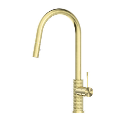 Opal Pull-Out Sink Mixer Brushed Gold