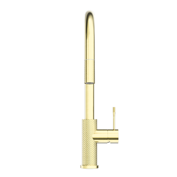 Nero Opal Pull-Out Sink Mixer Brushed Gold