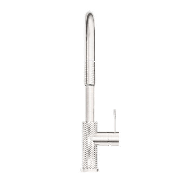 Nero Opal Pull-Out Sink Mixer Brushed Nickel