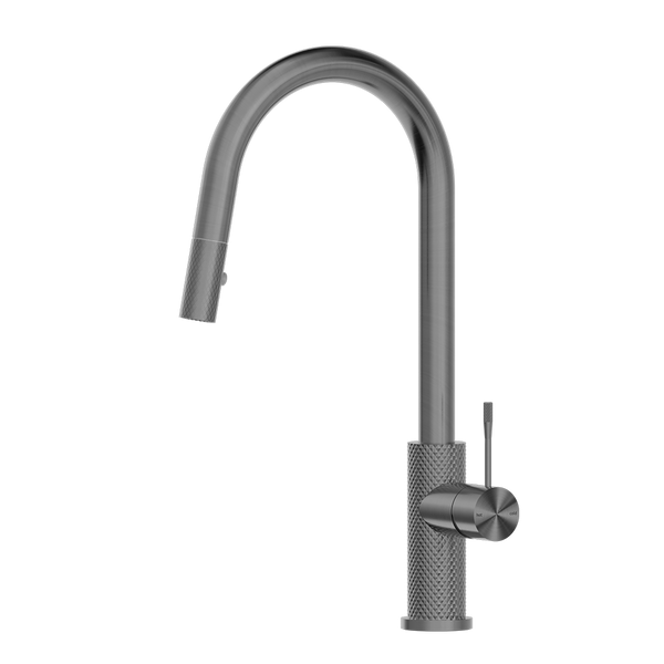 Nero Opal Pull-Out Sink Mixer Graphite