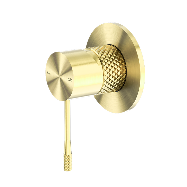 Nero Opal Shower Mixer Brushed Gold