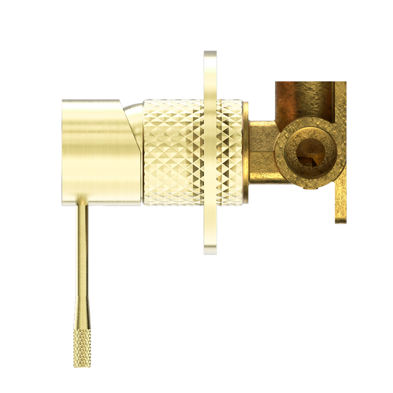 Opal Shower Mixer Brushed Gold