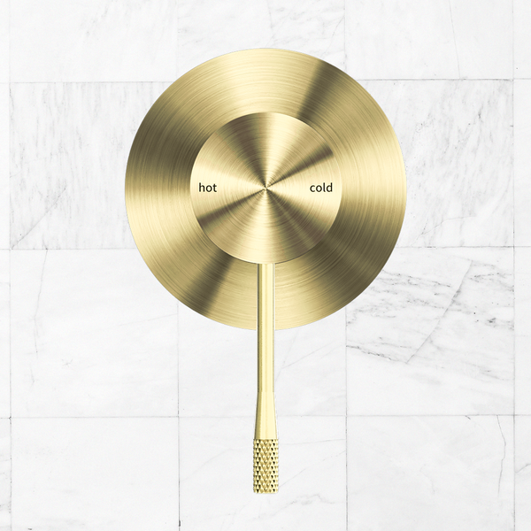 Nero Opal Shower Mixer Brushed Gold