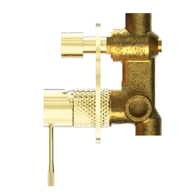 Opal Shower Mixer with Divertor Brushed Gold