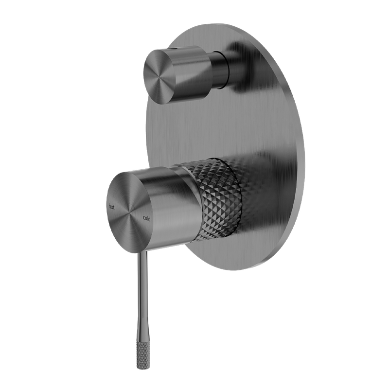 Opal Shower Mixer with Divertor Graphite
