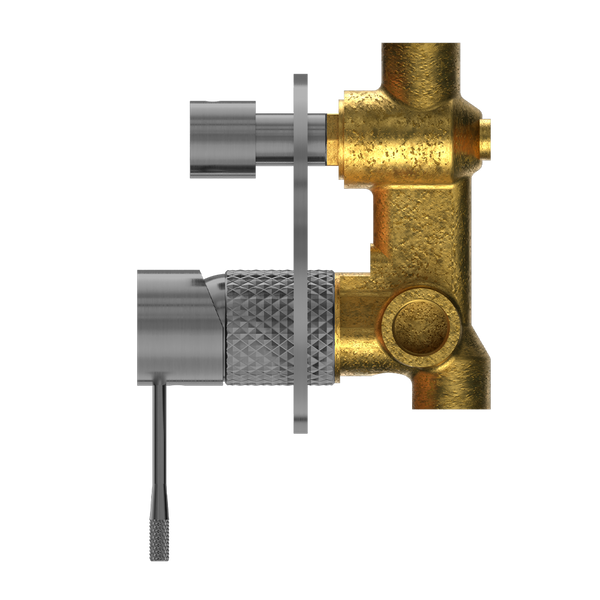 Nero Opal Shower Mixer with Divertor Graphite