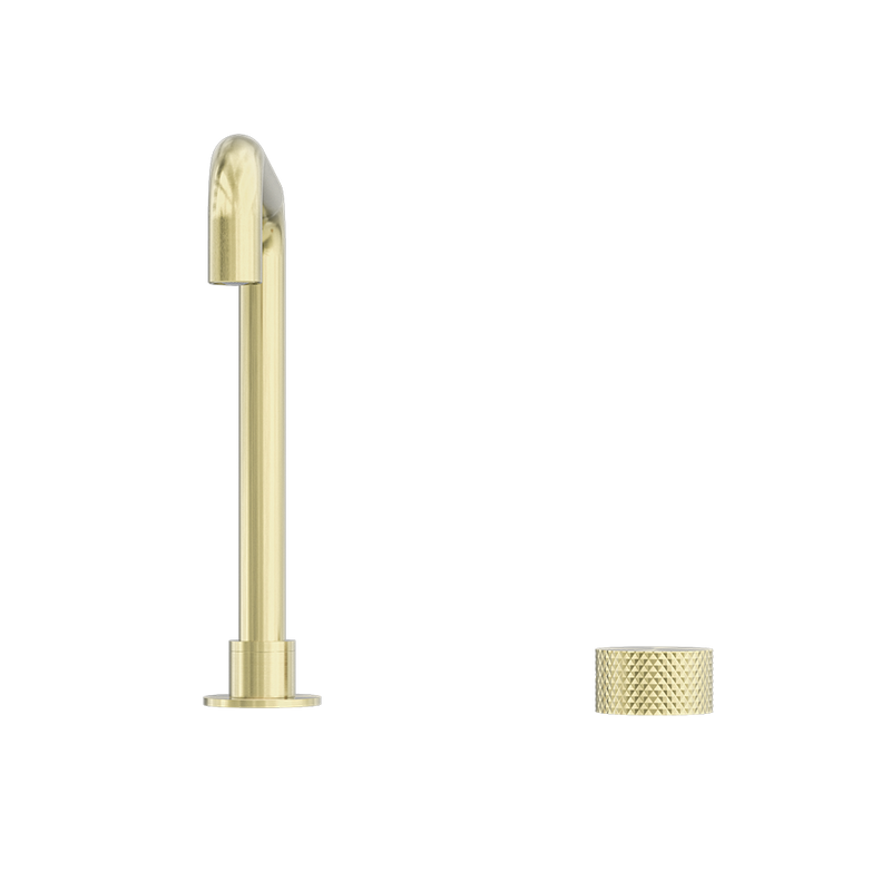 Opal Tall Progressive Basin Set Brushed Gold