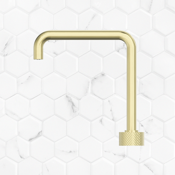 Nero Opal Tall Progressive Basin Set Brushed Gold