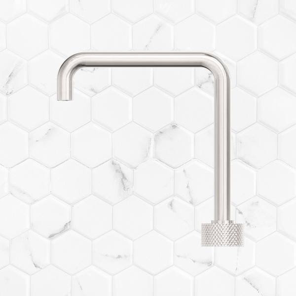 Nero Opal Tall Progressive Basin Set Brushed Nickel