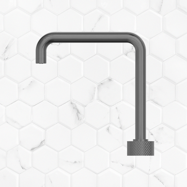 Nero Opal Tall Progressive Basin Set Graphite