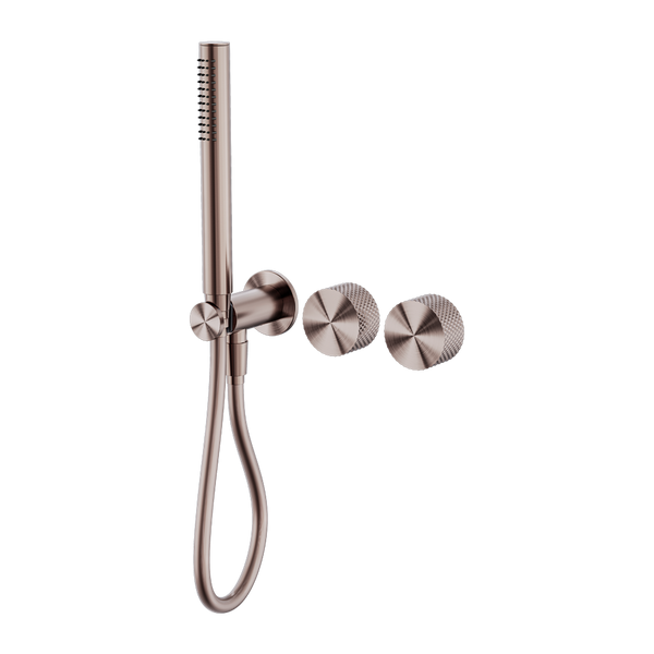 Nero Opal Progressive Shower System Separate Plate Brushed Bronze