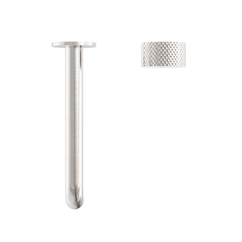 Opal Progressive Wall Basin/Bath Set 185mm Spout Brushed Nickel