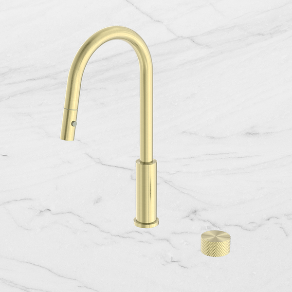 Nero Opal Progressive Pull Out Kitchen Set Brushed Gold