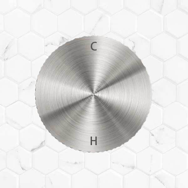 Nero Opal Progressive Shower Mixer Brushed Nickel