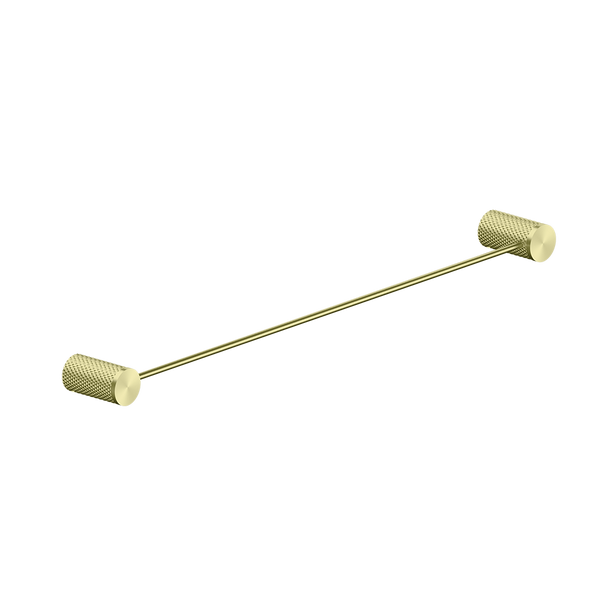 Nero Opal Single Towel Rail 600mm Brushed Gold