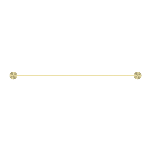 Nero Opal Single Towel Rail 600mm Brushed Gold