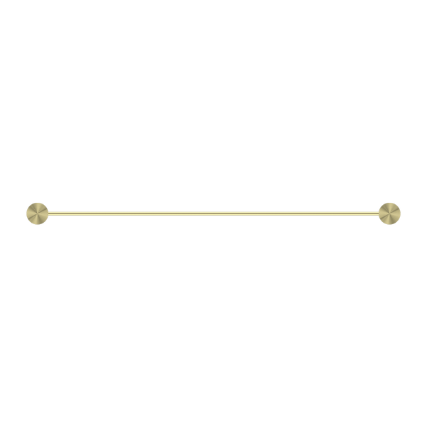 Nero Opal Double Towel Rail 600mm Brushed Gold
