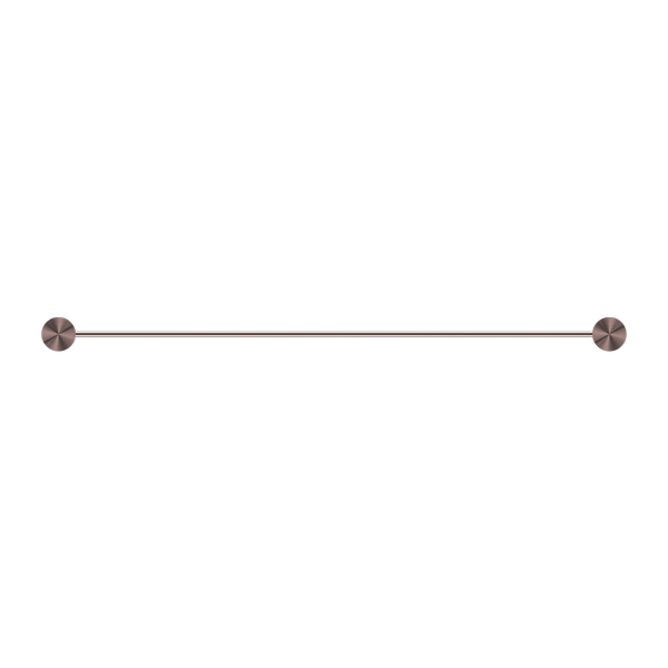 Nero Opal Double Towel Rail 600mm Brushed Bronze