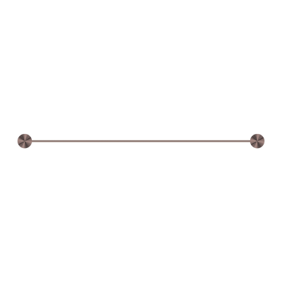 Opal Double Towel Rail 600mm Brushed Bronze