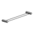 Opal Double Towel Rail 600mm Graphite