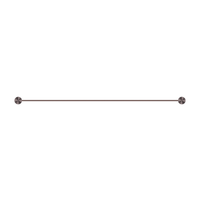Opal Double Towel Rail 800mm Brushed Bronze