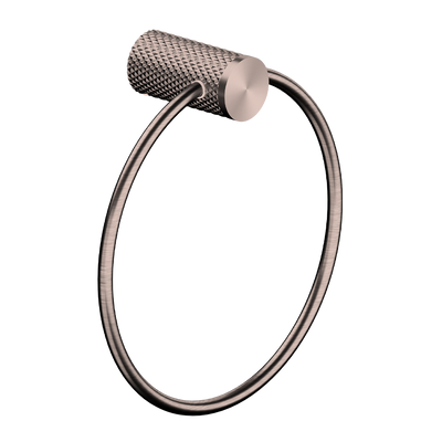 Opal Towel Ring Brushed Bronze