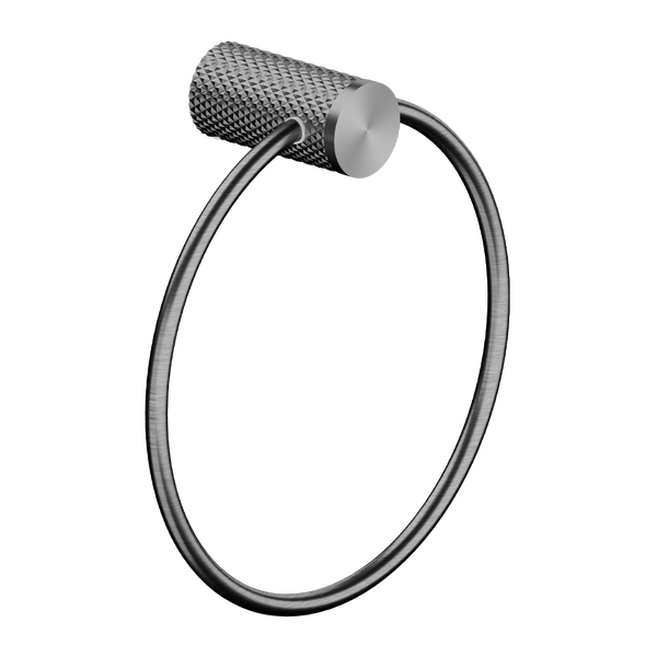 Nero Opal Towel Ring Graphite