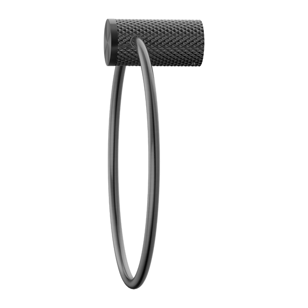 Nero Opal Towel Ring Graphite
