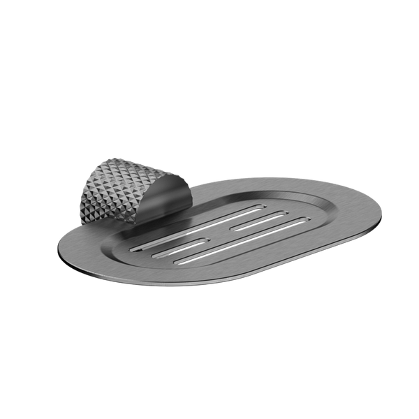 Nero Opal Soap Dish Holder Graphite