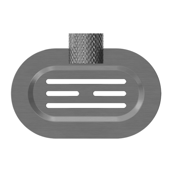 Nero Opal Soap Dish Holder Graphite