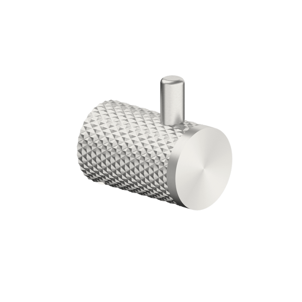 Nero Opal Robe Hook Brushed Nickel