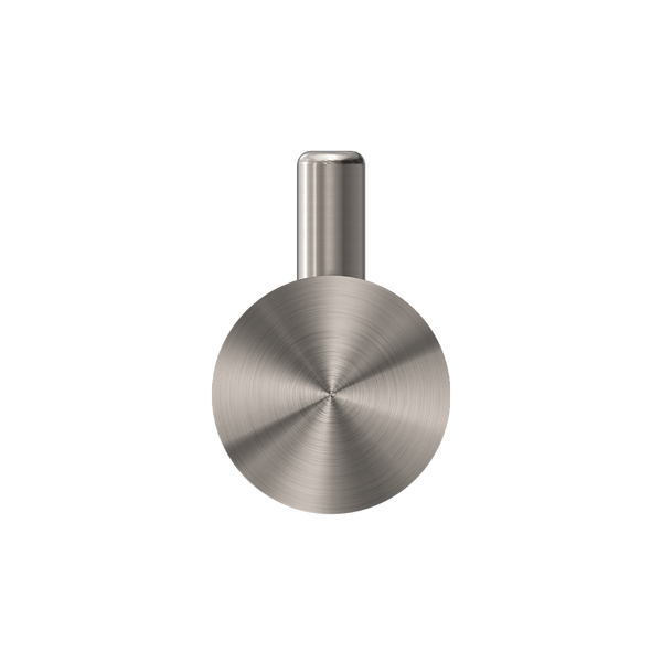 Nero Opal Robe Hook Brushed Nickel