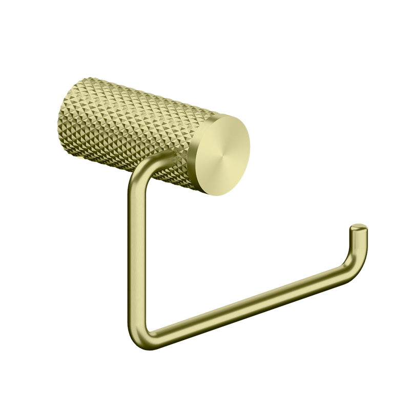 Opal Toilet Roll Holder Brushed Gold