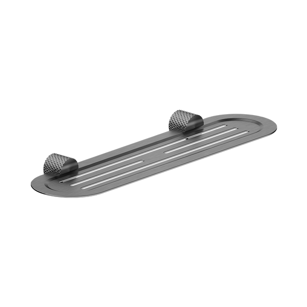 Nero Opal Metal Shower Shelf Graphite